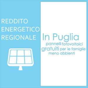 Reddito energetico regionale Enersistemi