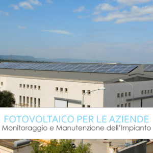 Fotovoltaico per le aziende Enersistemi