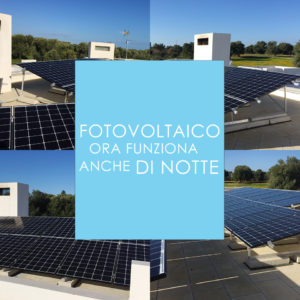 Fotovoltaico anche di notte Enersistemi